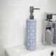 image 3 of Showerdrape Mosaica Sky Blue 3 Piece Bathroom Accessory Set