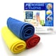 image 1 of Multipurpose Microfibre Cleaning Cloth 40cm x 40cm Super Soft Washable and Lint Free - Pack of 3