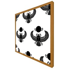 Scarab silhouette (Picture Frame) Brown | Oak | L