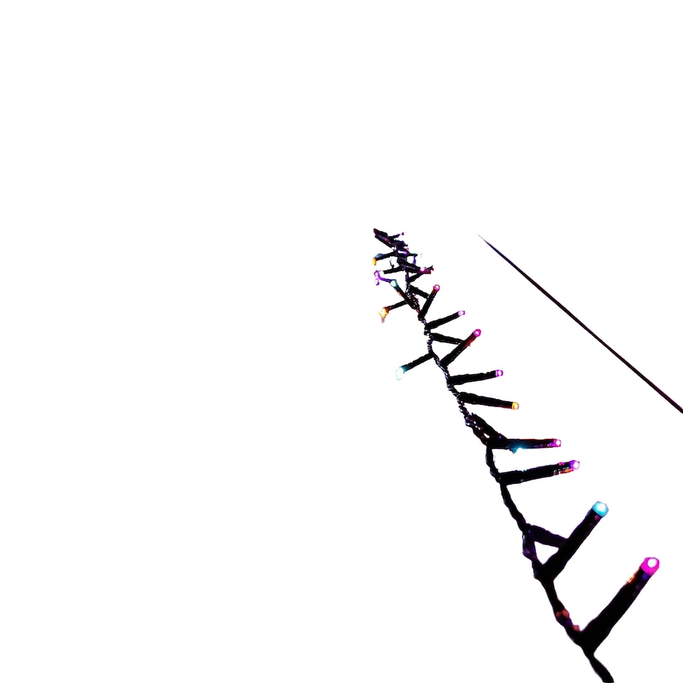 image 1 of 3000 LED 75m Premier TreeBrights Indoor Outdoor Christmas Multi Function Mains Operated String Lights with Timer in in Rainbow