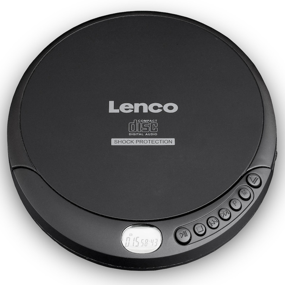 image 1 of LENCO CD-200 - Portable CD-player with anti-shock - Black