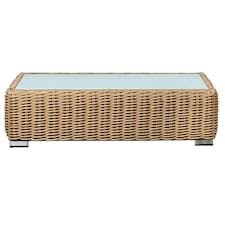 Centre Table Home ESPRIT Beige Light brown 110 x 60 x 35 cm N/A
