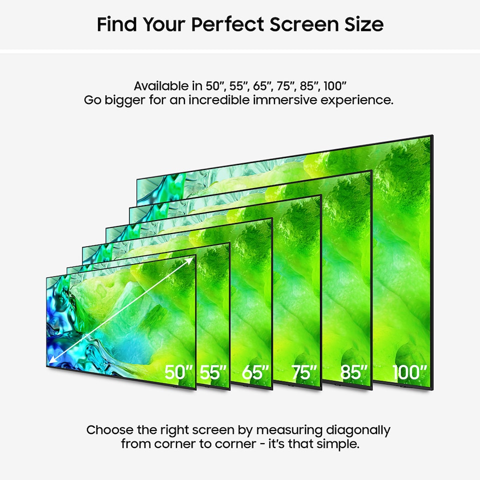 image 1 of SAMSUNG QN80H 85" Neo QLED 4K Mini LED Vision AI Smart TV 2026 - QE85QN80H
