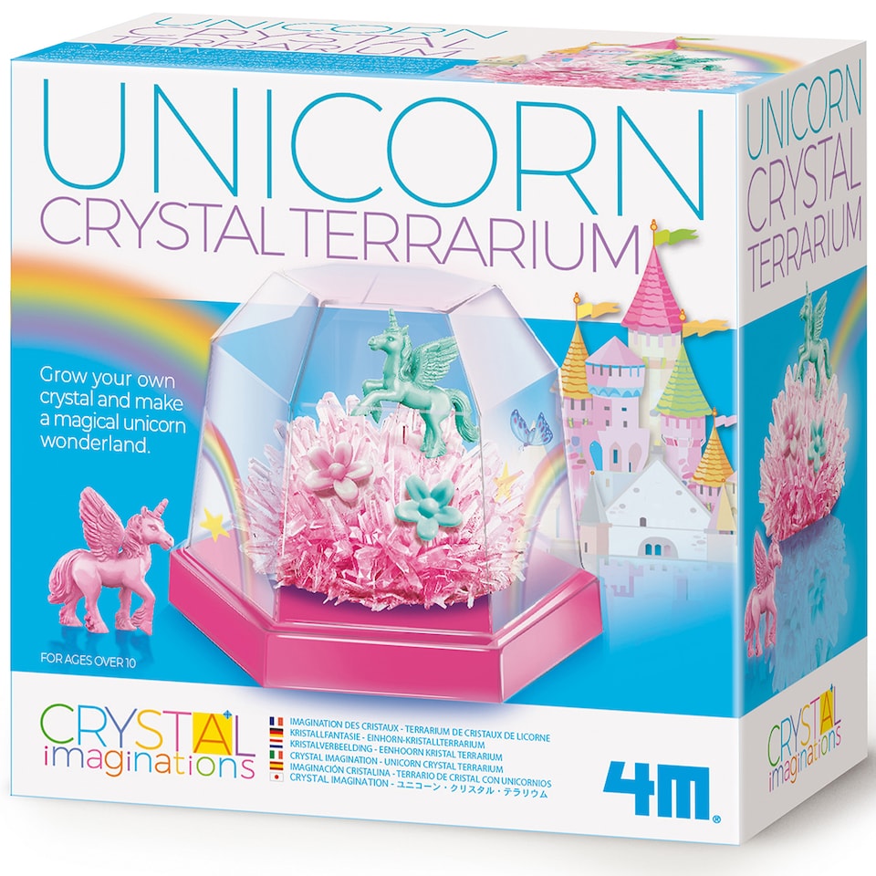 image 1 of Crystal Imaginations - Unicorn Crystal Terrarium