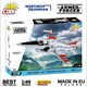 image 3 of Northrop F-5E Freedom Fighter brick plane model - COBI 5858 - 335 bricks