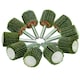 image 5 of 40 Grit 25mm Flap Wheel Disc Abrasive Sanding Pads For Drills 6mm Shank 10pc