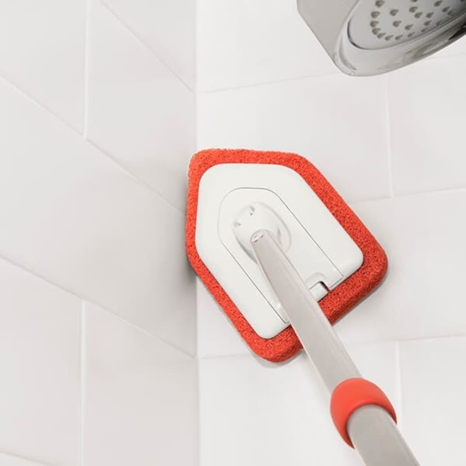 image 1 of OXO Good Grips Extendable Tub & Tile Scrubber