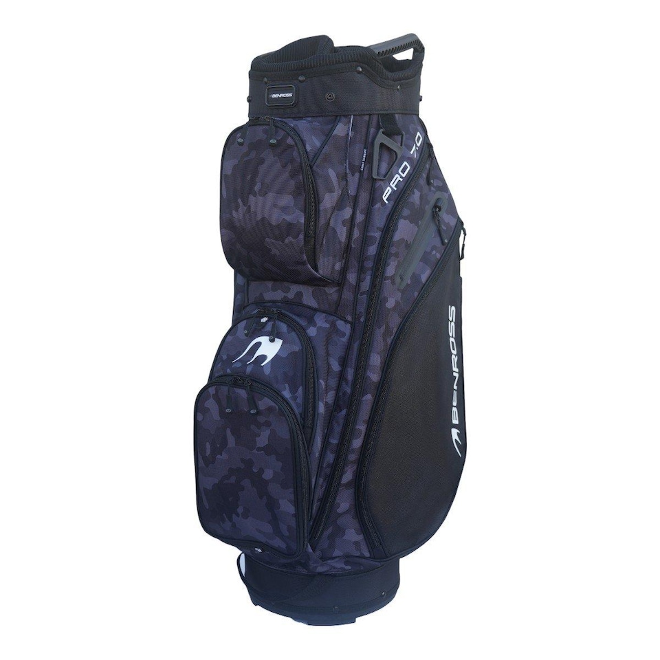 image 1 of Benross Pro 7.0 Golf Cart Bag - Black Camo