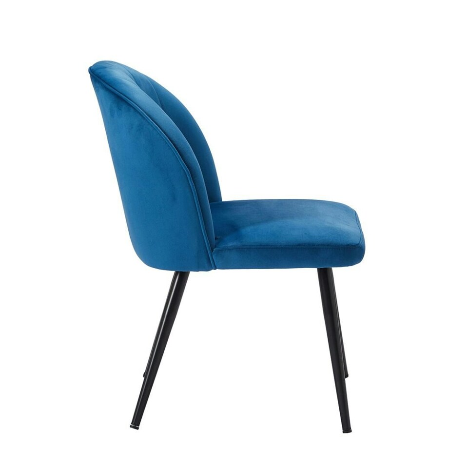 image 1 of Demai Dining Chair Blue (Pack of 2) Blue