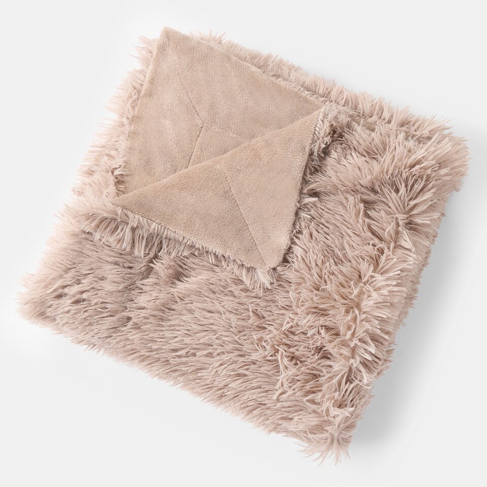 image 1 of OHS Ultra Soft Fluffy Fleece Throw Luxury Bed Blanket