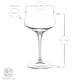 image 3 of Bormioli Rocco Bartender Novecento Cocktail Glasses - 250ml - Pack of 6