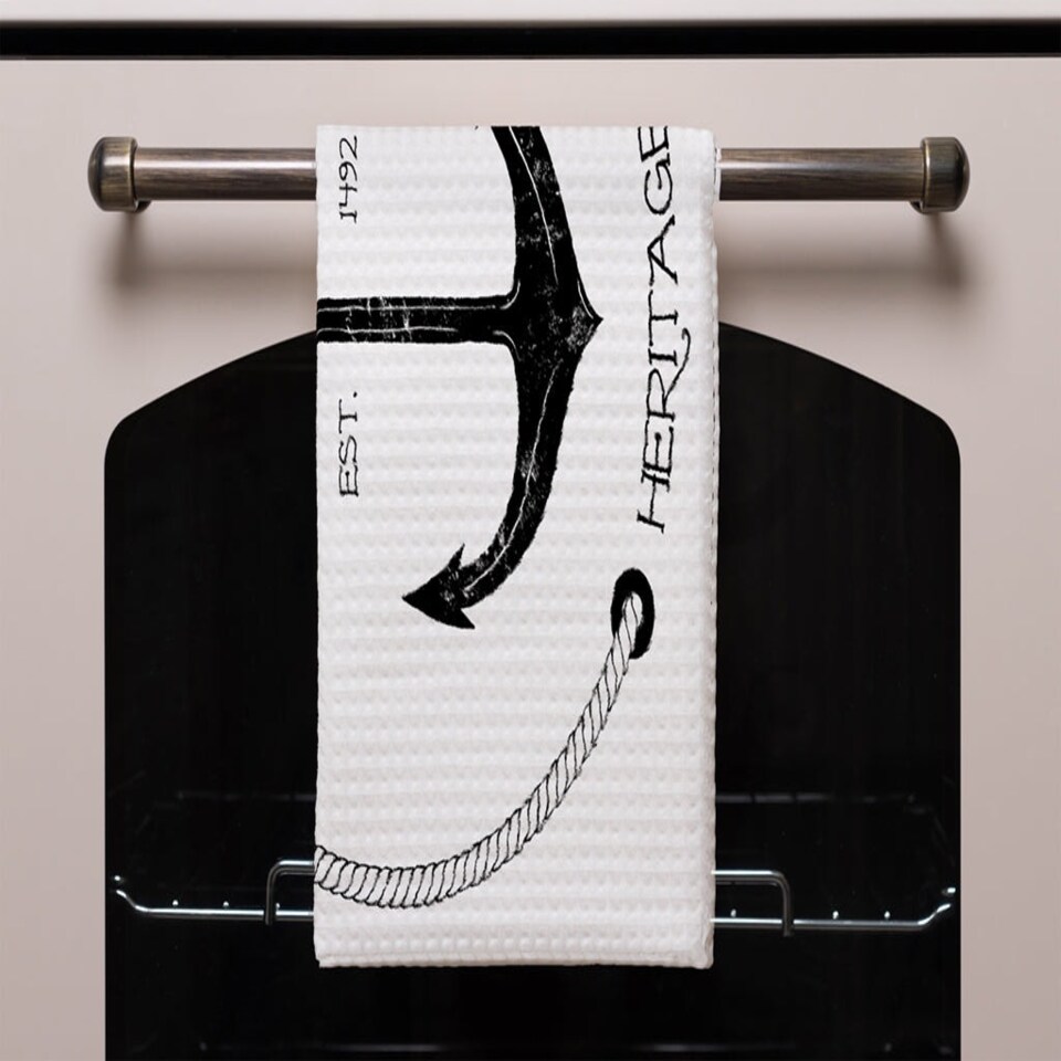 image 1 of Nautical Anchor (Kitchen Towel)