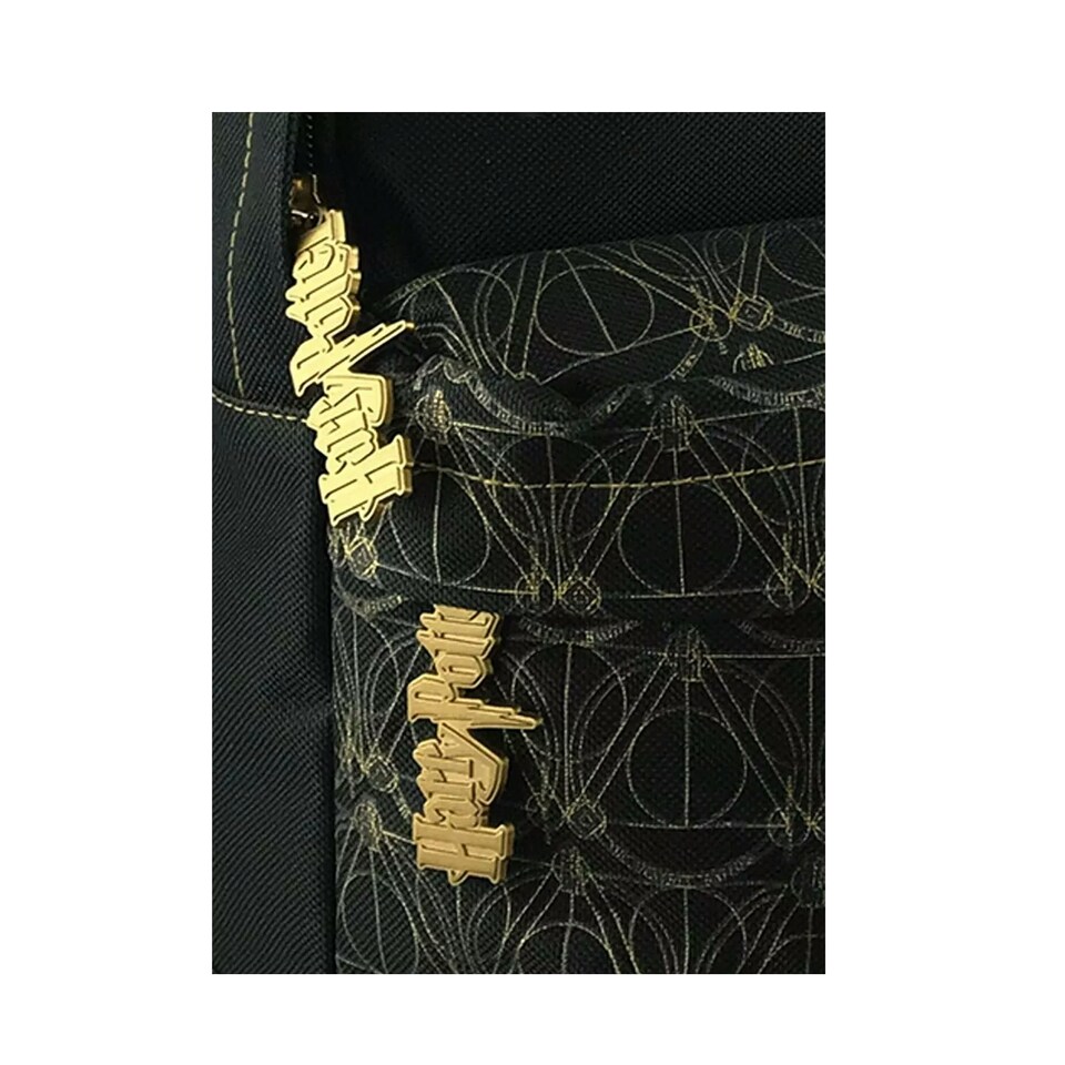 image 1 of Harry Potter Backpack - Deathly Hallows | Black
