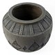 image 4 of Large Composite Diamond Planter Grey