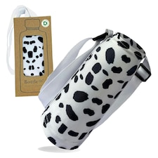 Bottlesoc Bottle Carrier with Shoulder Strap Dalmation White | ONE SIZE
