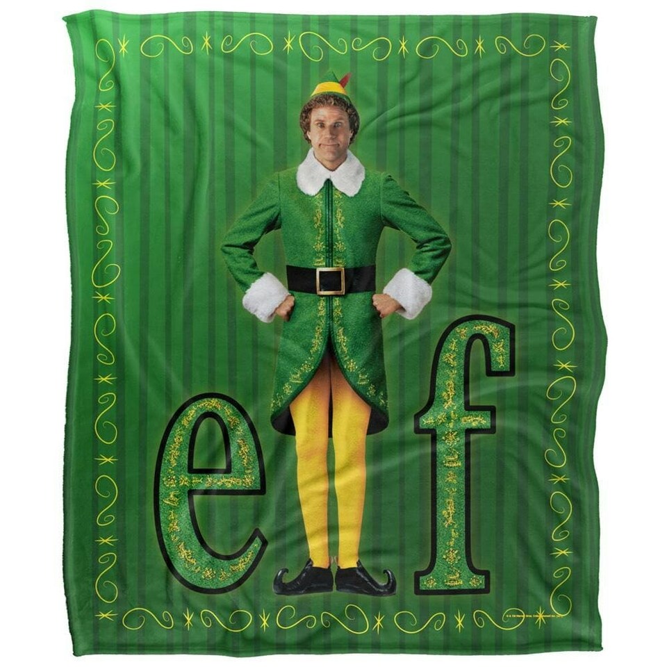 image 1 of Elf Buddy Blanket - Multicoloured - One Size