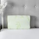 image 5 of Small Bamboo Memory Foam Contour Neck Support Organic Orthopaedic Pillow Green