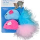 image 2 of The Pet Hut Fluffy Fun Mouse Cat Toys Set of 2