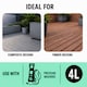 image 5 of Rustins Composite Decking Cleaner Effective Mold and Mildew Remover Deep Cleaning Solution for Decks Patios and Outdoor Spaces 4 litre