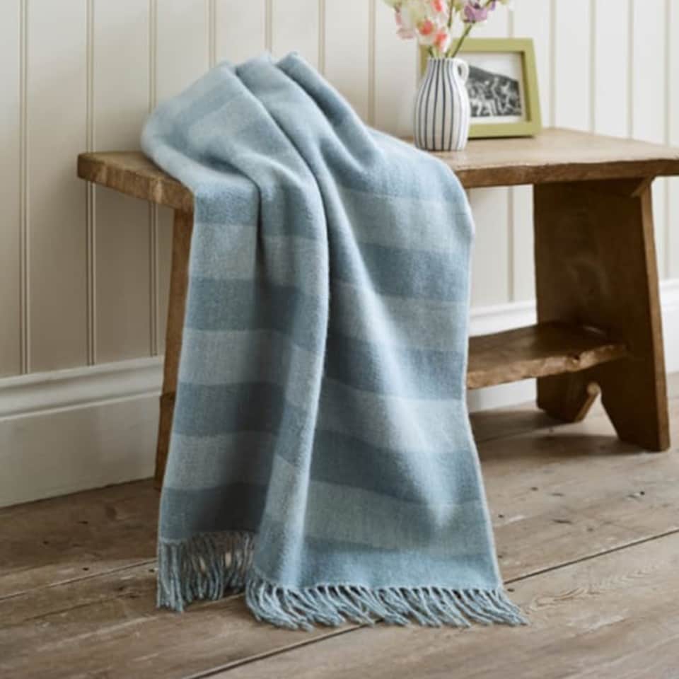 image 1 of St.Ives Supersoft Yarn Dyed Jacquard Throw