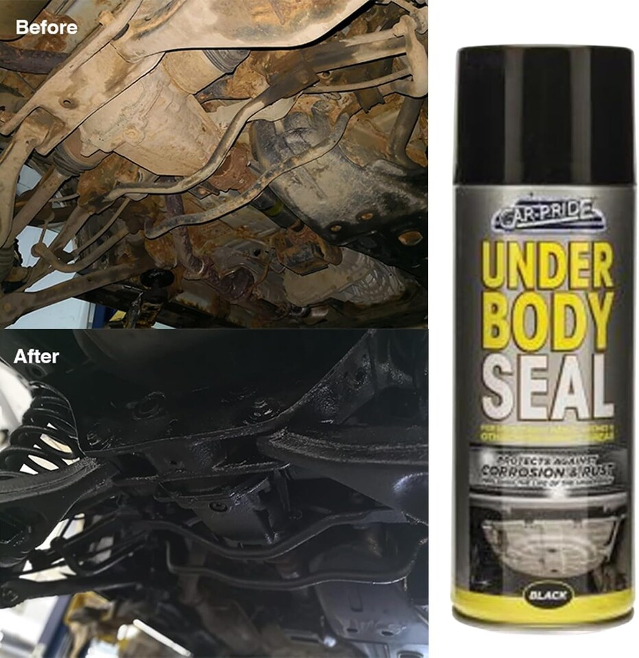image 1 of Underbody Seal Spray, Long-Lasting, Resilient Layer, Easy And Direct Application, Resist To Corrosion And Rust, Multiple Uses, 400ML