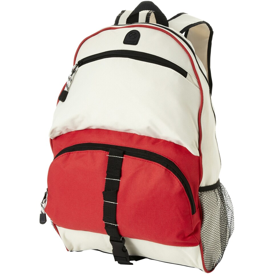 Bullet Utah Backpack - Red/Off-White - 33 x 17 x 48 cm