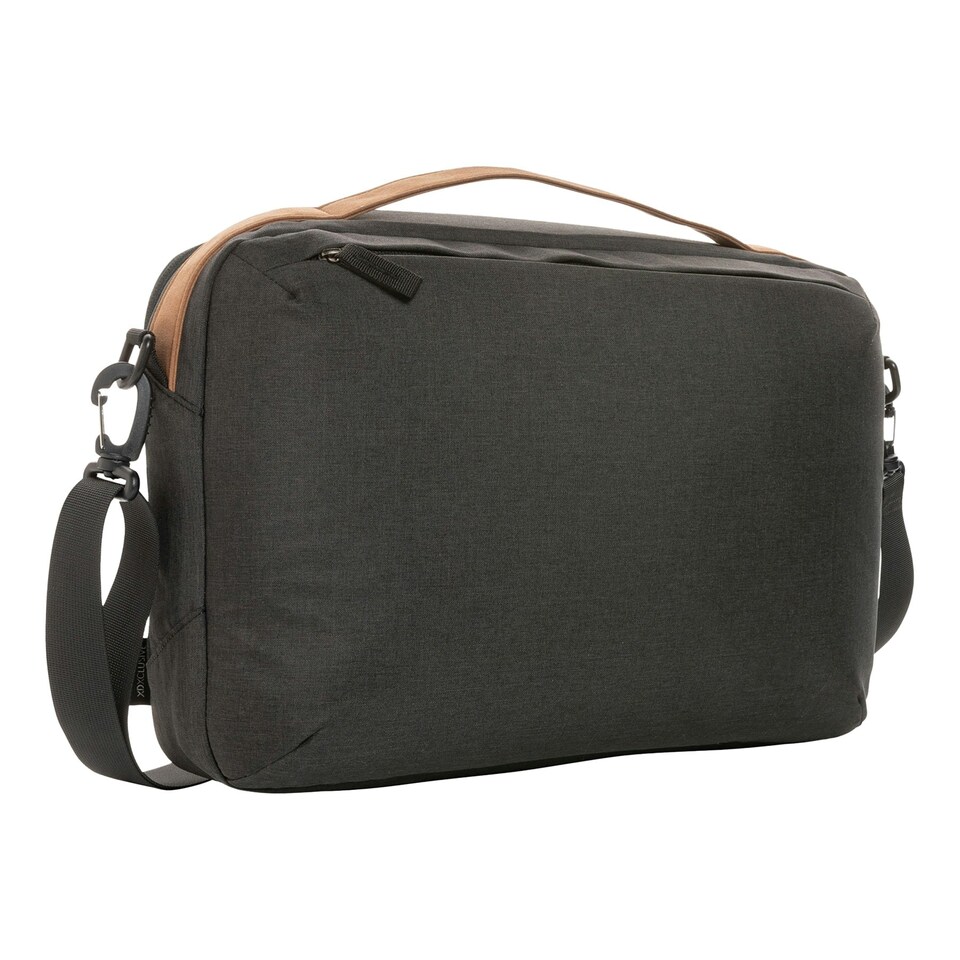 image 1 of XD Xclusive Impact Aware Two Tone Laptop Bag - Black - One Size | Black