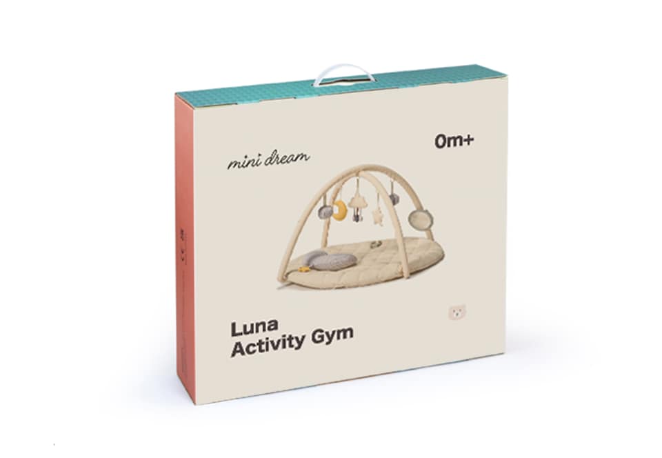 image 1 of MiniDream Luna Baby Playmat & Activity Gym - 90cm