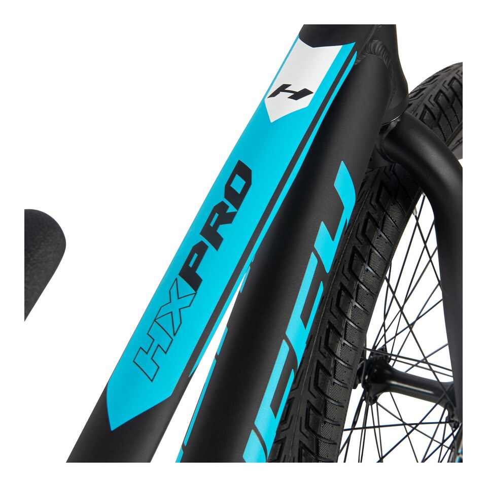 image 1 of HUFFY HX Pro Racer 20-inch Aluminum BMX Race Bike - Black/Blue (53000W)