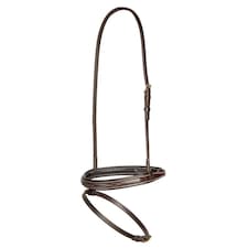 Shires Salisbury Bodenham Noseband Brown | Colour: Australian Nut
Size: Pony