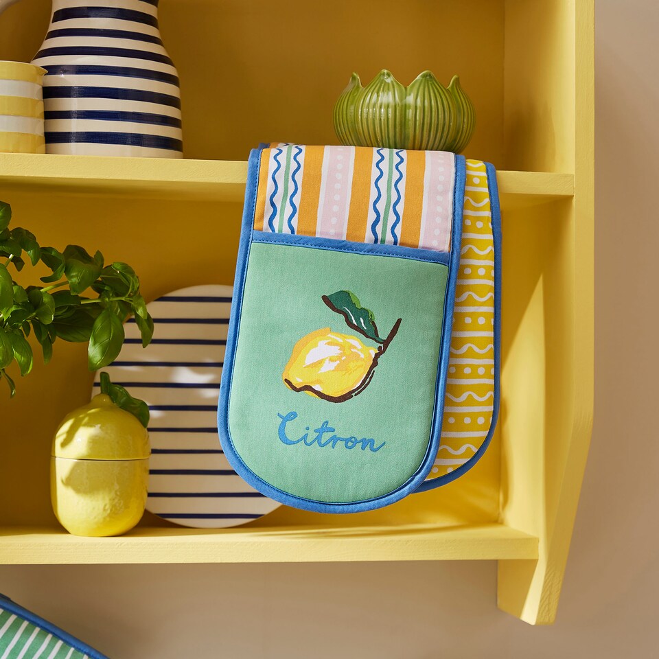 image 1 of Ulster Weavers Summer Fruits Double Oven Glove Multi