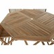 image 2 of Table set with chairs DKD Home Decor 90 cm 120 x 120 x 75 cm Brown