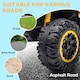 image 6 of HOMCOM 12V Electric Quad Bikes for Kids Ride On Car ATV Toy for 3-5 Years Yellow