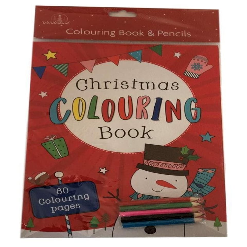 image 1 of Christmas Premium Colouring Book