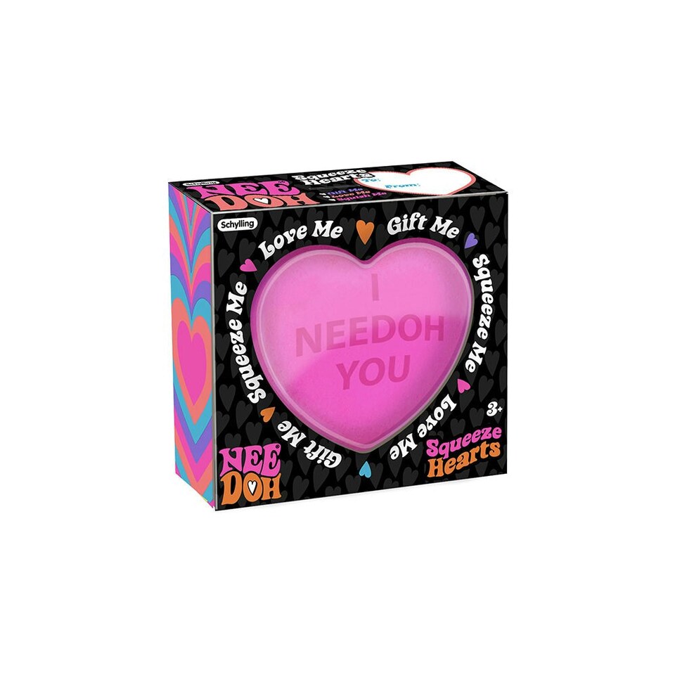 image 1 of NeeDoh Squeeze Hearts (Sold Individually)