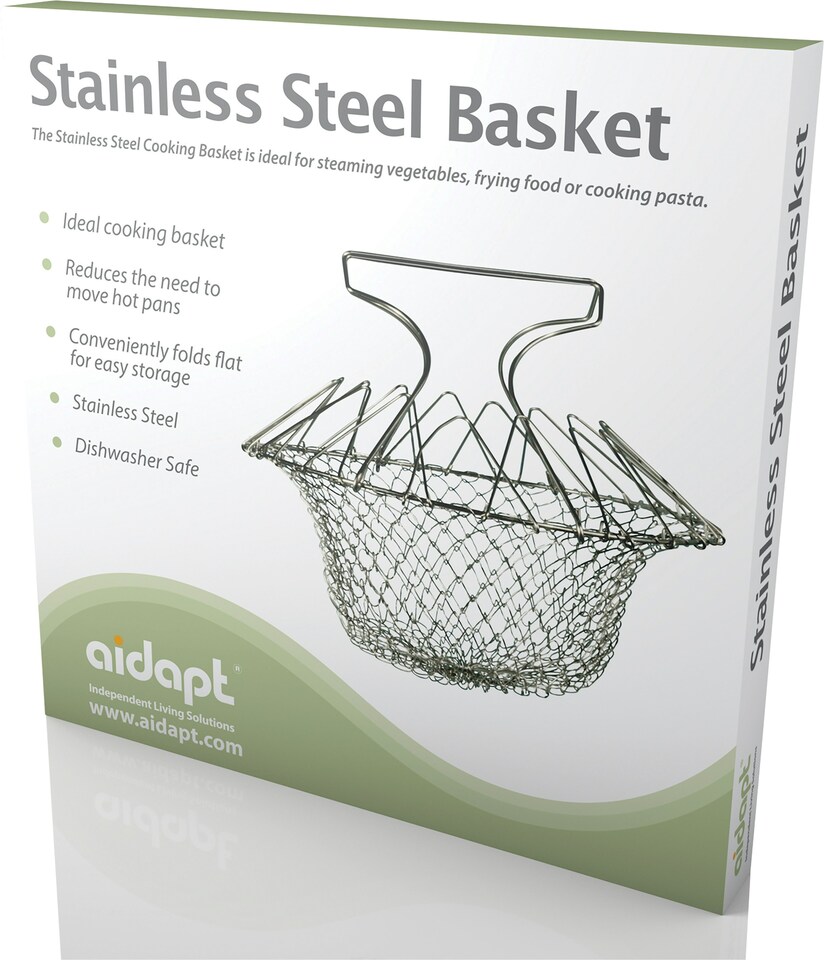 image 1 of Stainless Steel Cooking Basket