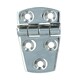 image 3 of Polished Door Hinge 8 Pack Stainless Steel 56mm x 38mm 316 Marine Cabin Hatch Silver
