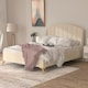 image 10 of GFW Pettine End Lift Ottoman Storage Bed 150cm King Size - Natural