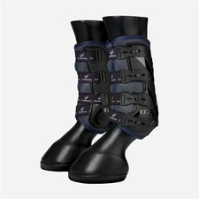 LeMieux Ultra Mesh Snug Boots Hind Blue | Large
