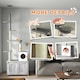 image 4 of PawHut 2-in-1 Hidden Litter Box with Floor-To-Ceiling Cat Tree, Indoor - Grey