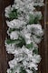image 2 of Premier 2.7m Snow Flocked Pine Christmas Garland with Glitter Finish