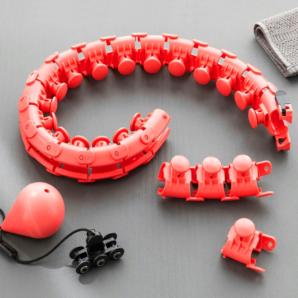 image 1 of Adjustable Smart Fitness Hoop with Weight Fittehoop InnovaGoods