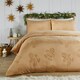image 1 of Duvet Day Gingerbread Tufted Soft Touch Single Duvet Set Orange | Single