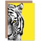 image 1 of Close Up Beasties Tiger Art Blank Just to Say Card