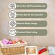 image 6 of Marco Paul Hamper Basket with Liner and Accessories N/A
