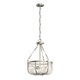 image 1 of Kichler Roux Cylindrical Pendant Ceiling Light Brushed Nickel