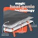 image 3 of Silentnight Heat Genie Self Heating Giant Blanket Grey | Charcoal