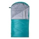 image 2 of Mountain Warehouse Summit 250 Square Sleeping Bag Insulated Two Way Zip Camp Bed Right Handed Zip - Long length (215cm) Blue