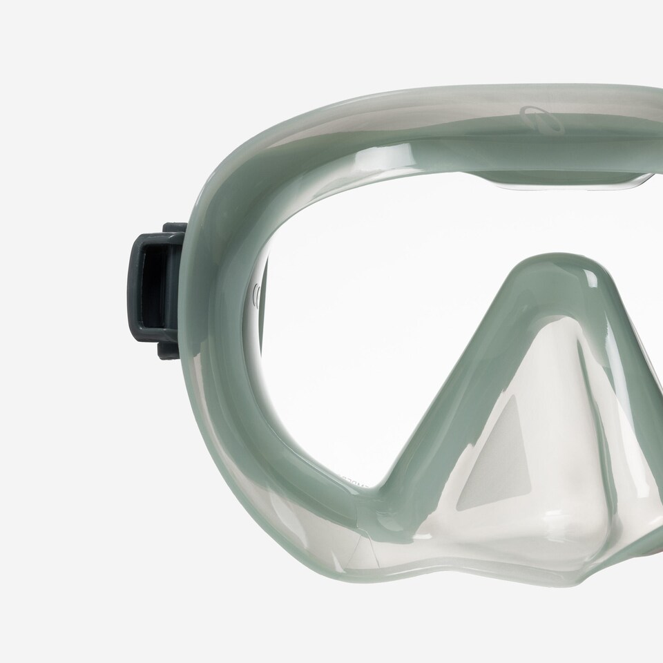 image 1 of Decathlon Anti-Fog Diving Mask 100 With Silicone Strap
