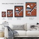 image 3 of Gris Grey Abstract Painting Kandinsky Huge Wall Art Print 18X24 In